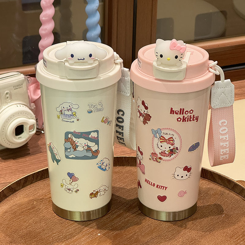 Damen Isolierbecher mit verspieltem Charakterdesign Brehn