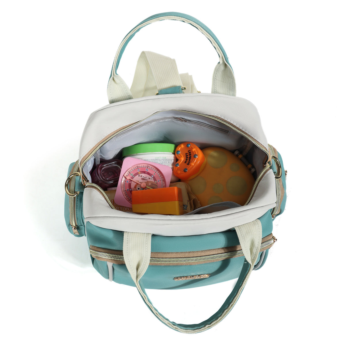 Multifunktionaler Mehrfachfächer-Windel-Rucksack Brehn