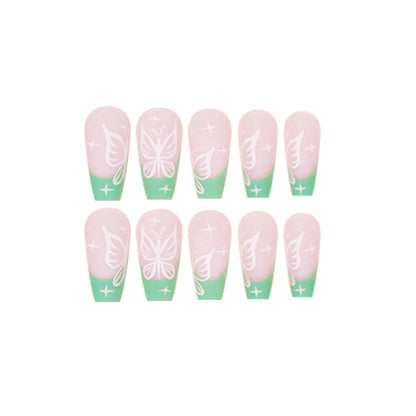 Kunstvolle Nailart mit floralen Akzenten Brehn