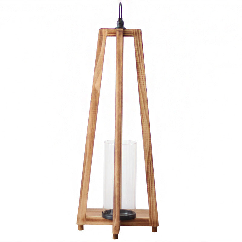 Stilvolle Laterne aus Holz Brehn