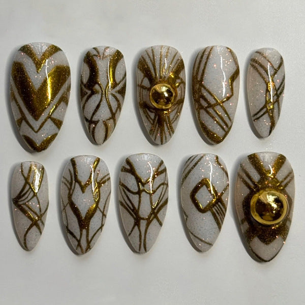 Thematic Artisan Press-On Nail Set Brehn