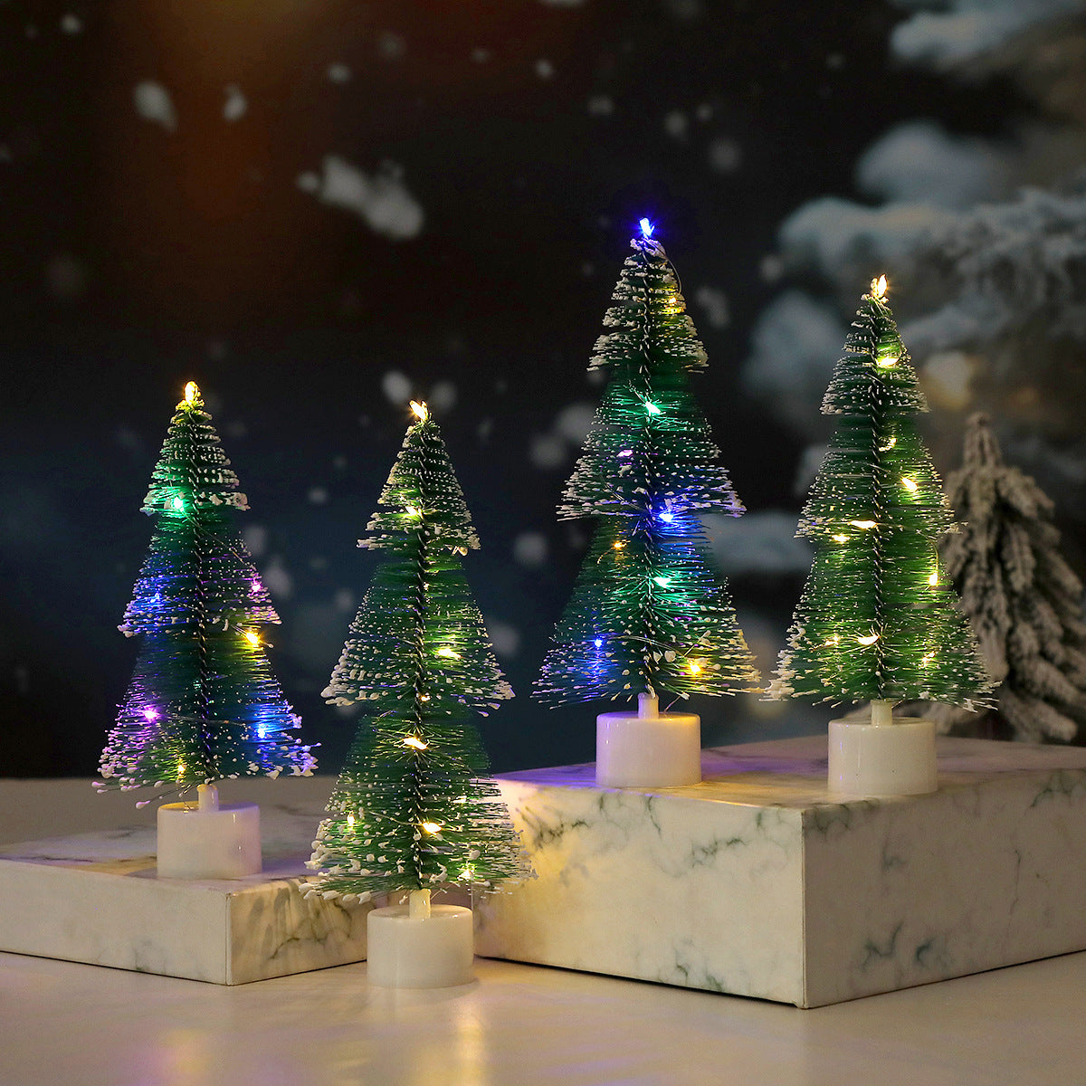 Weihnachtsbaum mit LED-Beleuchtung