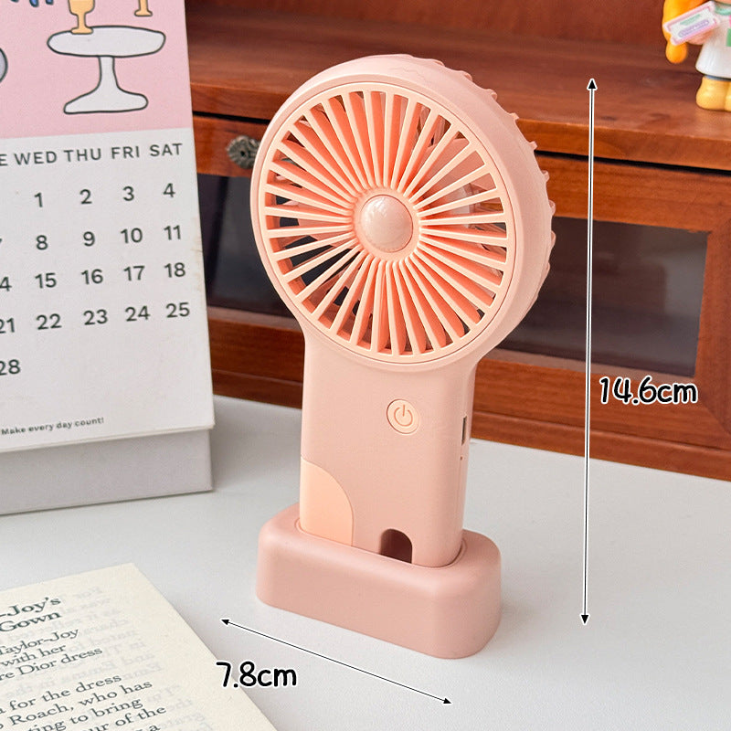 Unisex Tragbarer Handventilator mit USB-Ladefunktion und ergonomischem Griff Brehn
