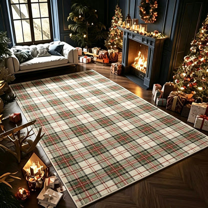 Gemütlicher winterlicher Teppich