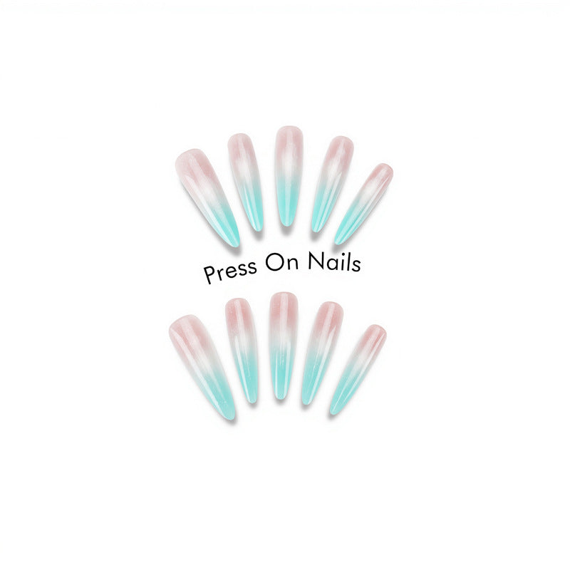 Gradient Press-On Nails Brehn