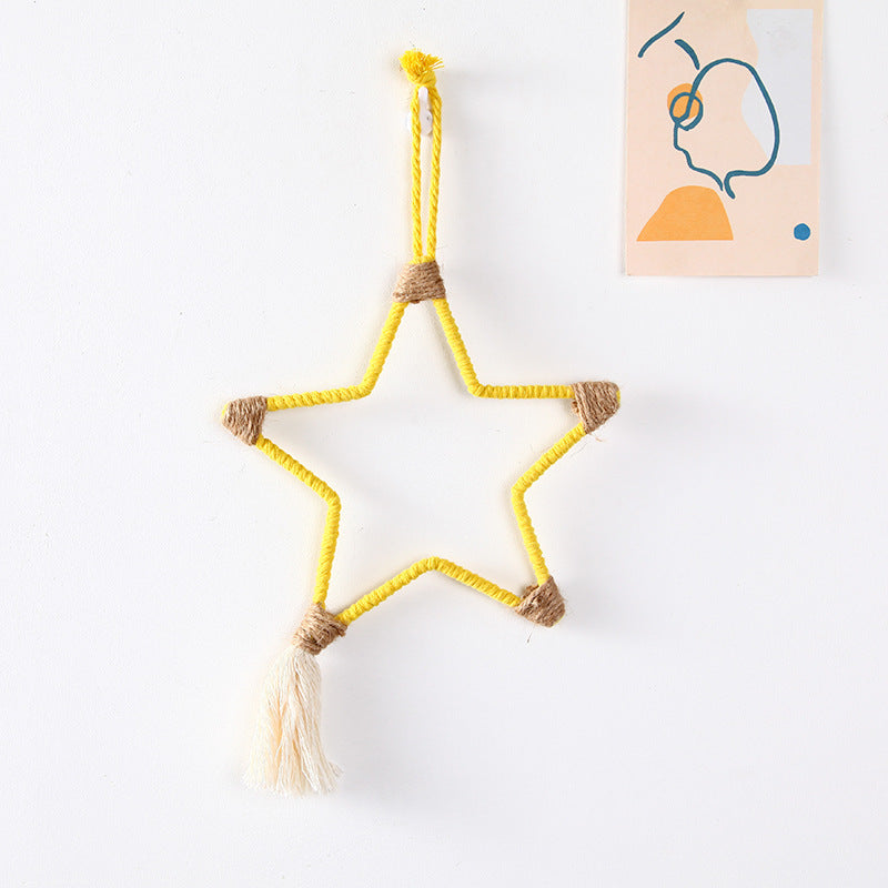Macrame Halbmond Wanddeko Brehn