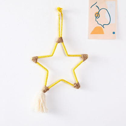 Macrame Halbmond Wanddeko Brehn