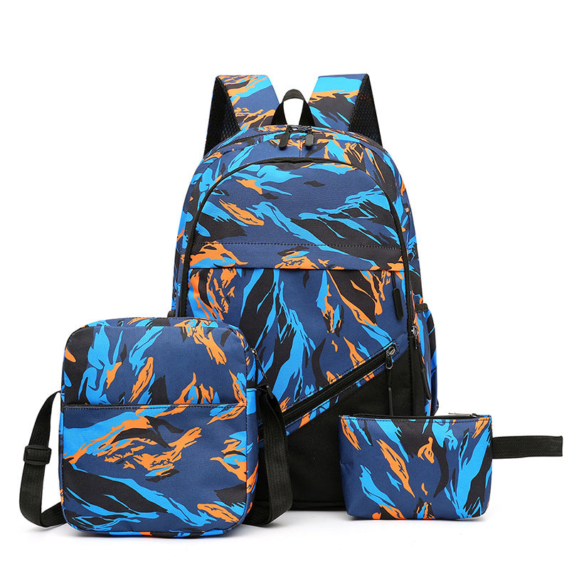 Modisches Rucksack-Set mit Mehreren Fächern Brehn