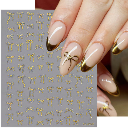 Floral Decorative Nail Art Aufkleber