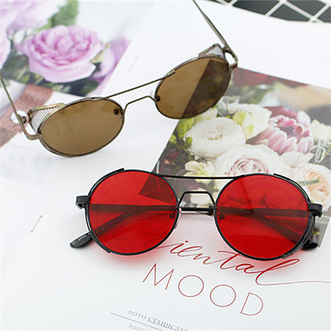 Damen Modische Metallfassung Brille Brehn