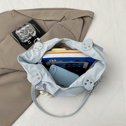 Punkte dekorative Handtasche