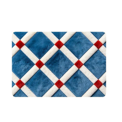 Stylische geometrische Muster-Badmatte Brehn