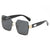 Damen Modische Geometrische Sonnenbrille Brehn