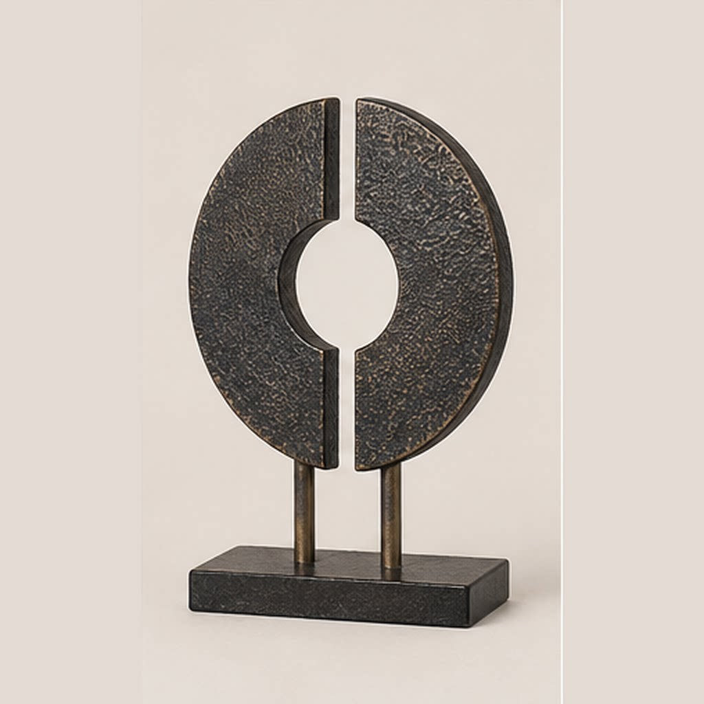 Abstrakte moderne dekorative Skulptur