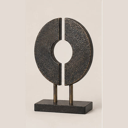 Abstrakte moderne dekorative Skulptur