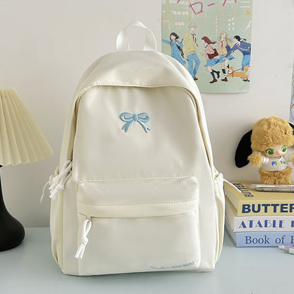 Chic Bow-Accent Rucksack Brehn