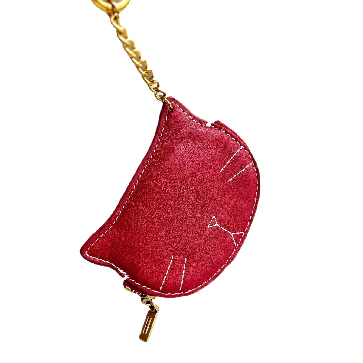 Charmante katzenförmige Münztasche