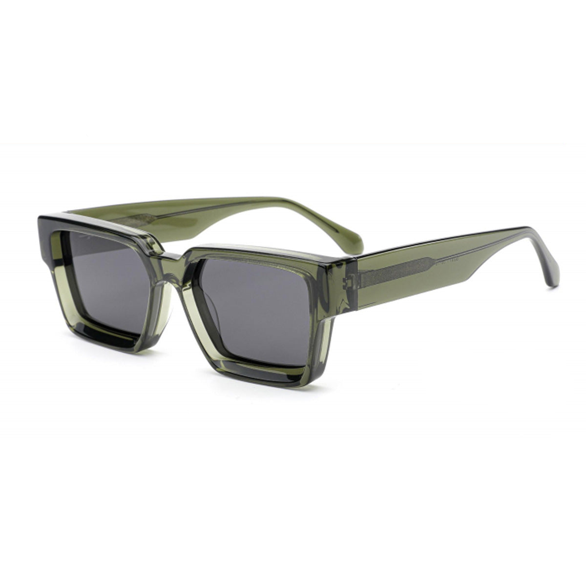 Damen modische Sonnenbrille im stilvollen Design mit breitem Rahmen Brehn
