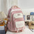 Stylische Mehrraum-Schulrucksack