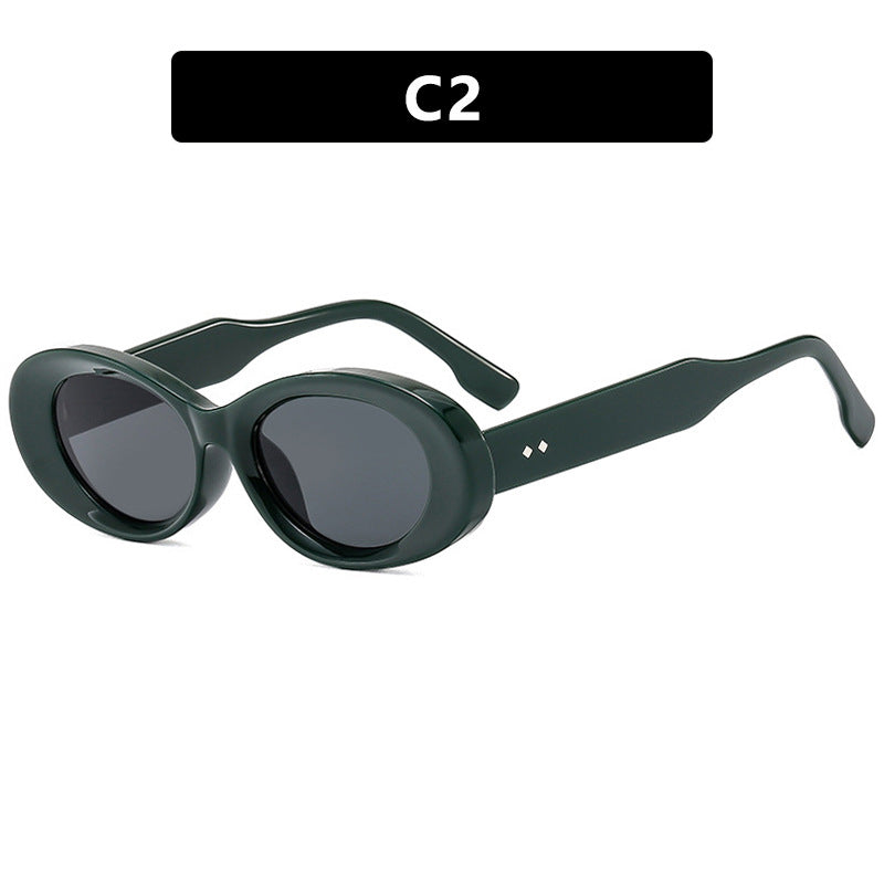 Damen modische Sonnenbrille im eleganten Retro-Stil Brehn