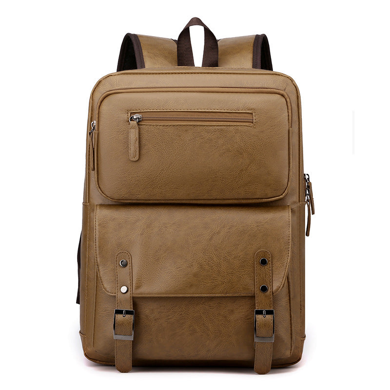 Stylischer Leder-Rucksack Brehn