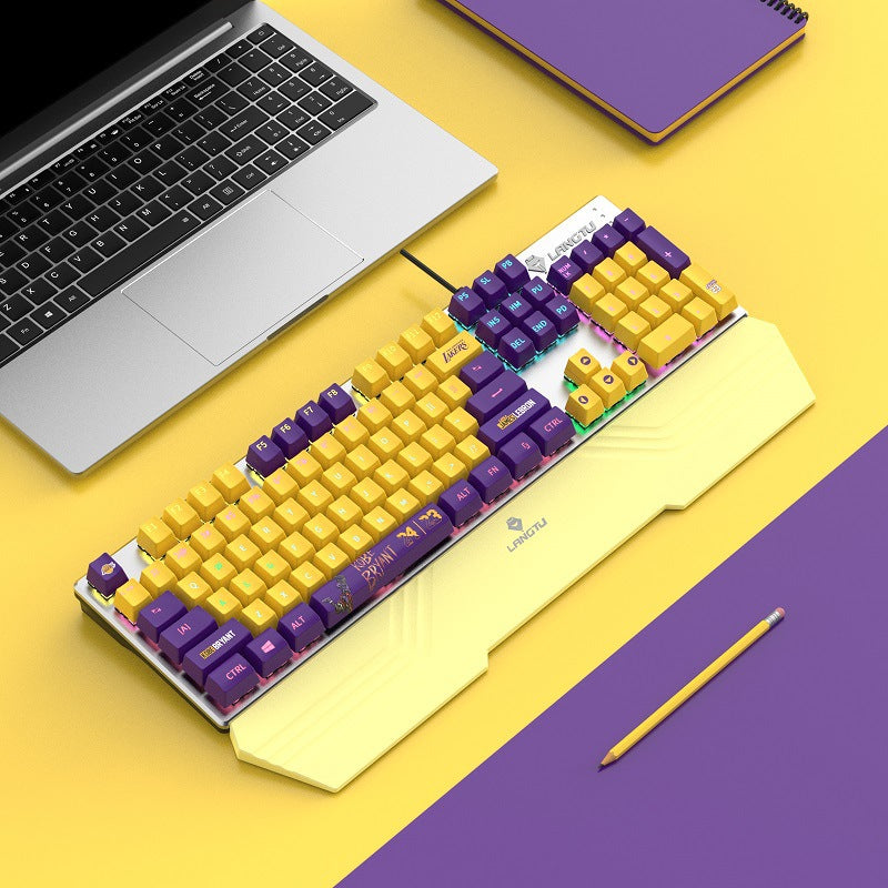 Ergonomische RGB Mechanische Gaming-Tastatur Brehn