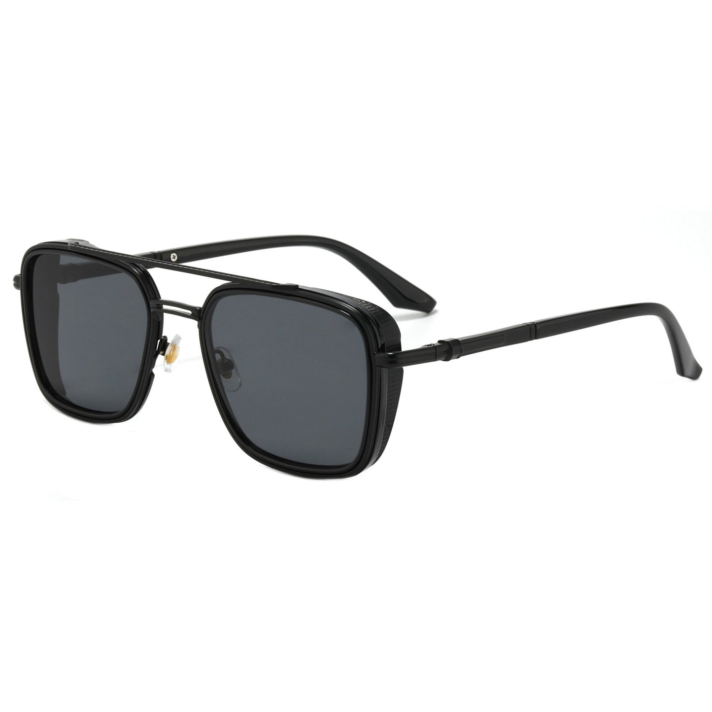 Damen Modische oversized Sonnenbrille mit luxuriösen Akzenten Brehn