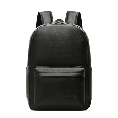 Ledertexturierten Rucksack Brehn