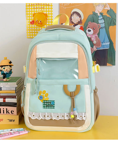 Verspielter Grafikdesign-Rucksack Brehn