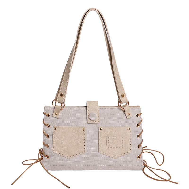 WoElegantly Structured Utility Tote Bag Brehn