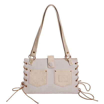 WoElegantly Structured Utility Tote Bag Brehn