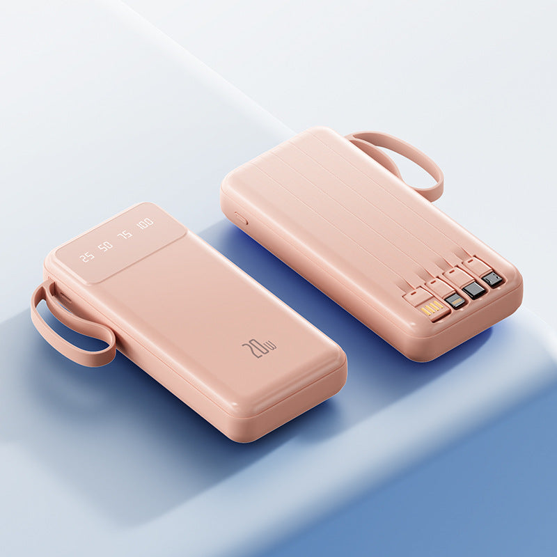 Tragbare Schnelllade-Powerbank mit LED-Anzeige Brehn