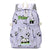 Verspielt Panda-Themen Rucksack
