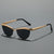 Damen Designer Sonnenbrille mit einzigartigem, geschwungenem Rahmen Brehn