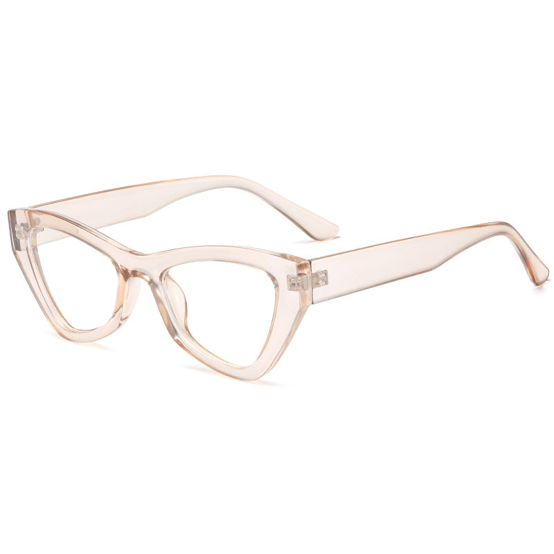 Damen Cat-Eye-Brille mit modischem transparenten Rahmen Brehn