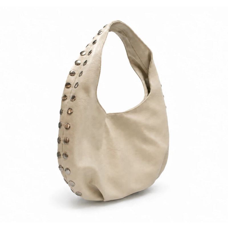 Nieten Hobo-Handtasche