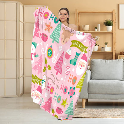 Gemütliche Halloween-Themen Fleece Decke