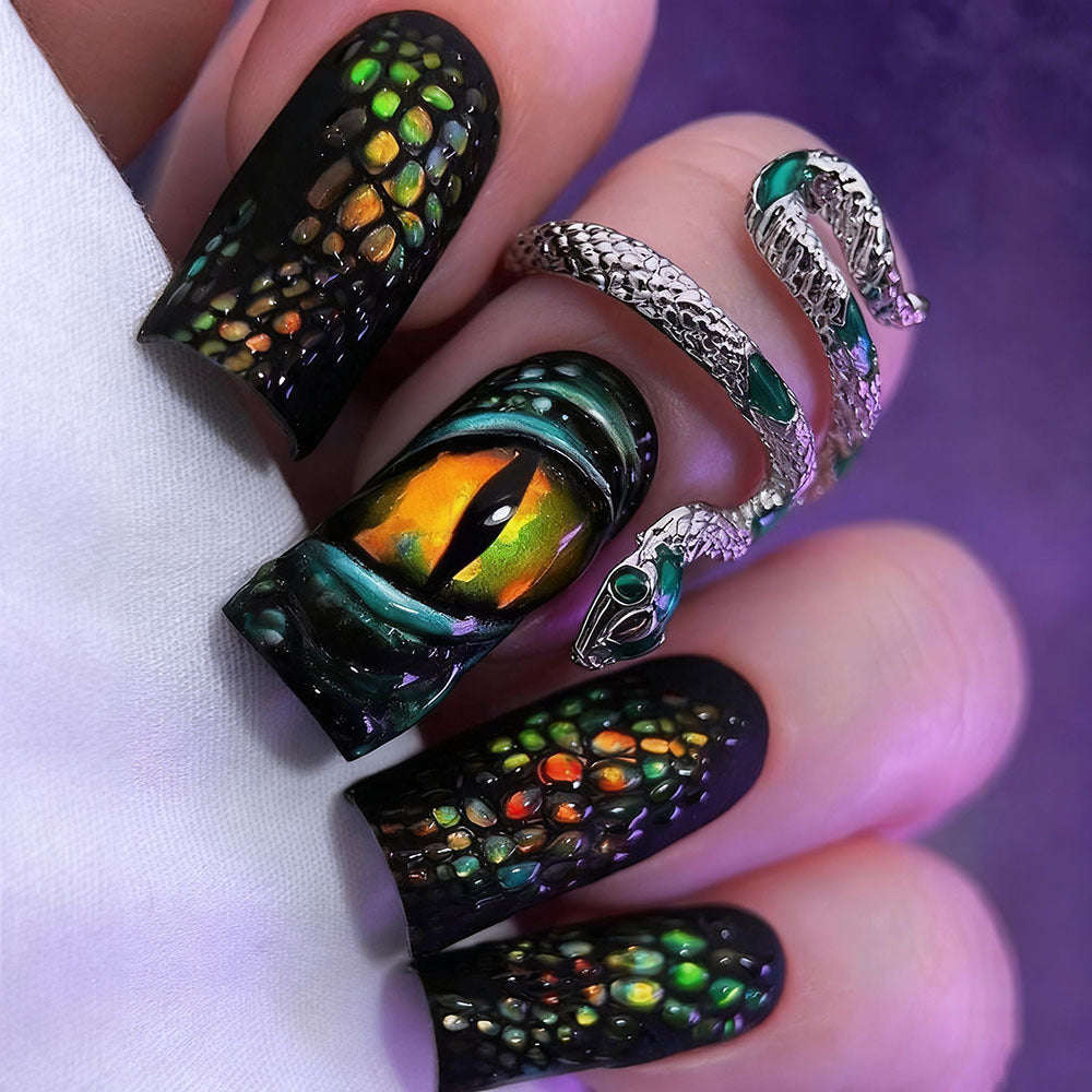 Elegante Kunstnagelverzierung Brehn
