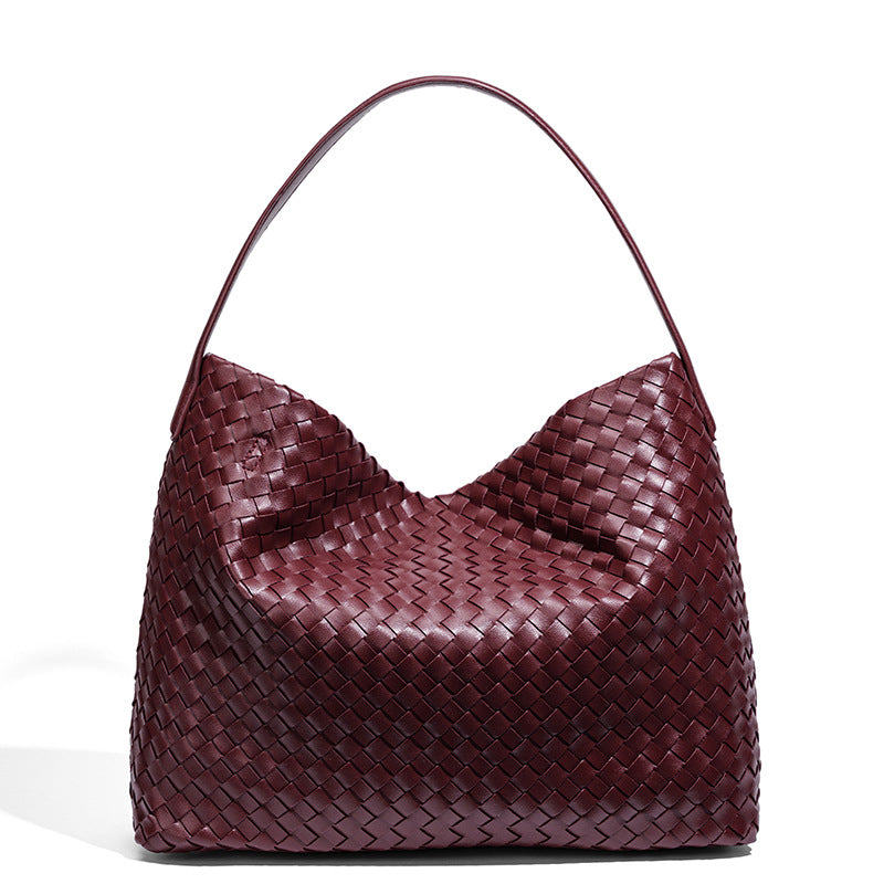 Texturiertes gewebtes Hobo Bag Brehn