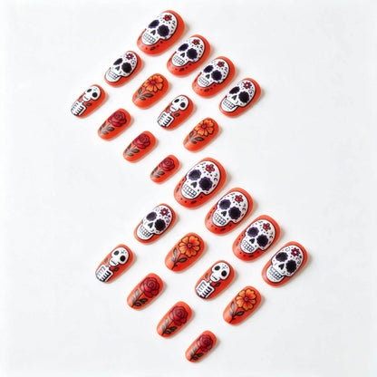 Künstlerisches Halloween Nagelkunstset