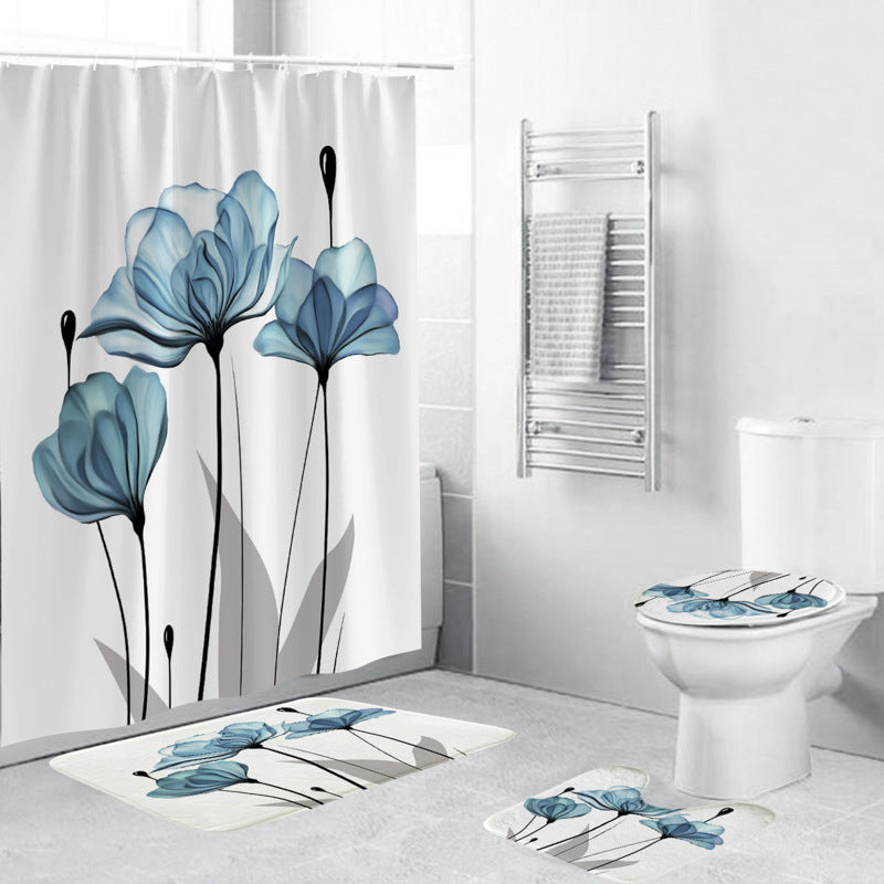 Blattige botanische Badezimmer-Ensemble Brehn