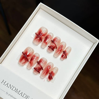 Artisan Handgemachtes Press-On Nagelkunst Set