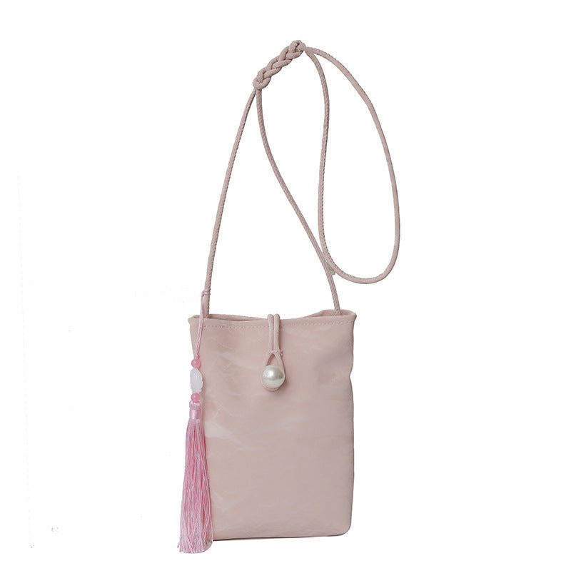 Elegante Texturierte Mini Crossbody Tasche Brehn