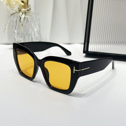 Moderne Übergroße Quadratische Sonnenbrille Brehn
