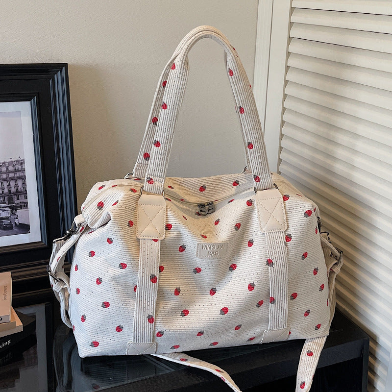 Verspielte Blumige Reisetasche