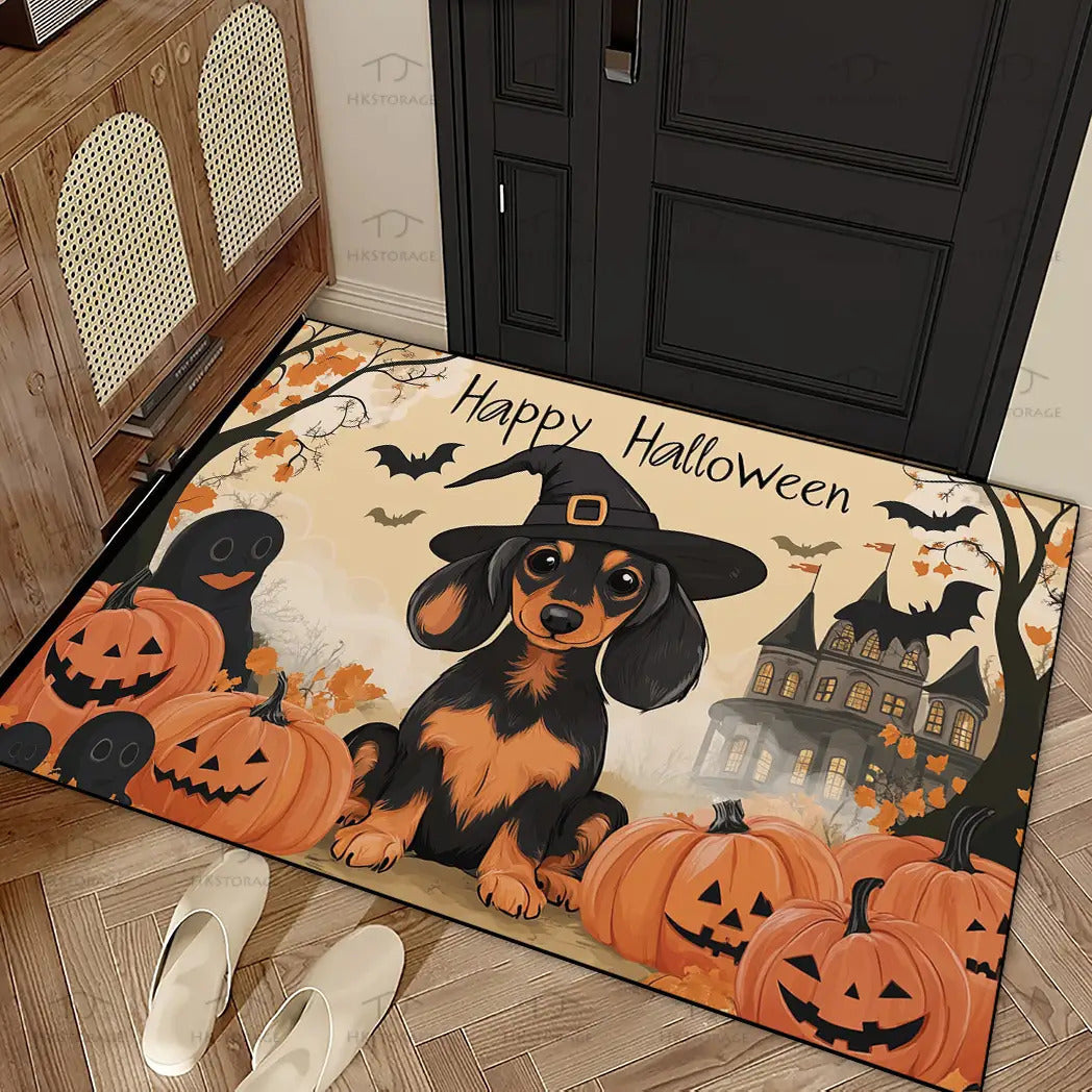 Halloween-Themed Dekorativer Eingangsteppich Brehn