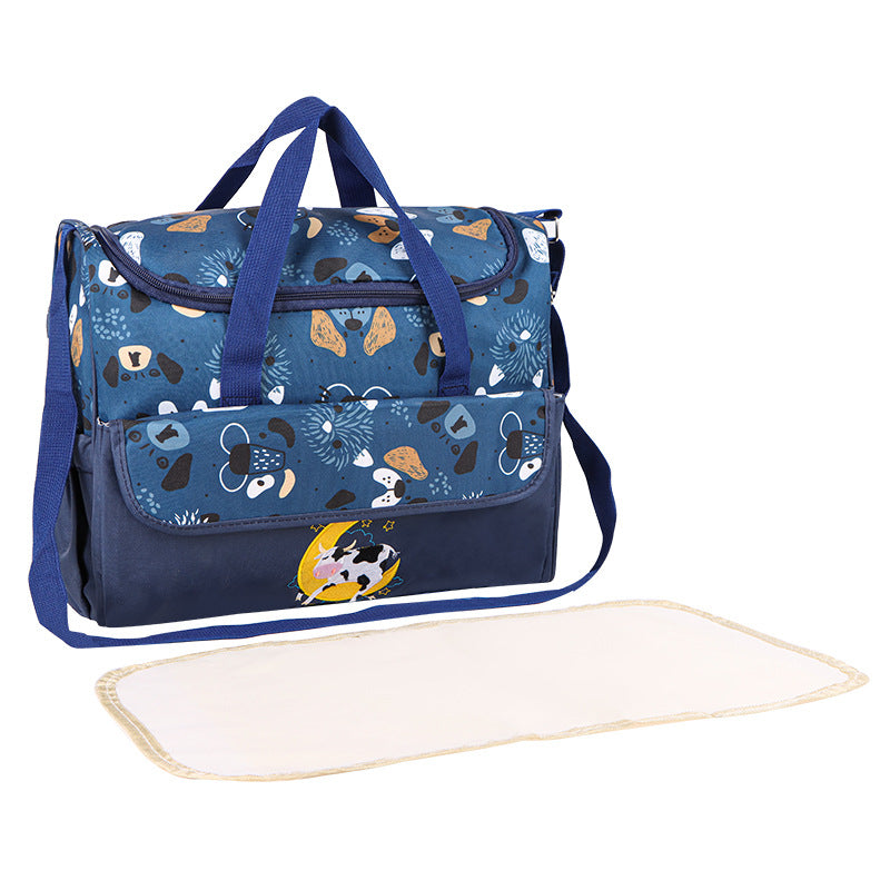 Multifunktionale Wickeltasche mit Integrierter Wickelauflage Brehn