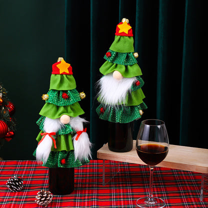 Kreative Flaschenwärmer im Weihnachtsbaum-Design Brehn