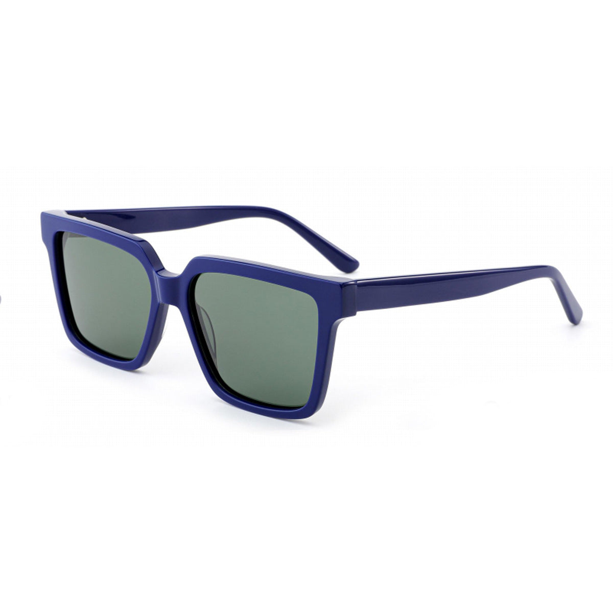 Damen quadratische Sonnenbrille mit modernem Kunststoffrahmen und UV-Schutz Brehn