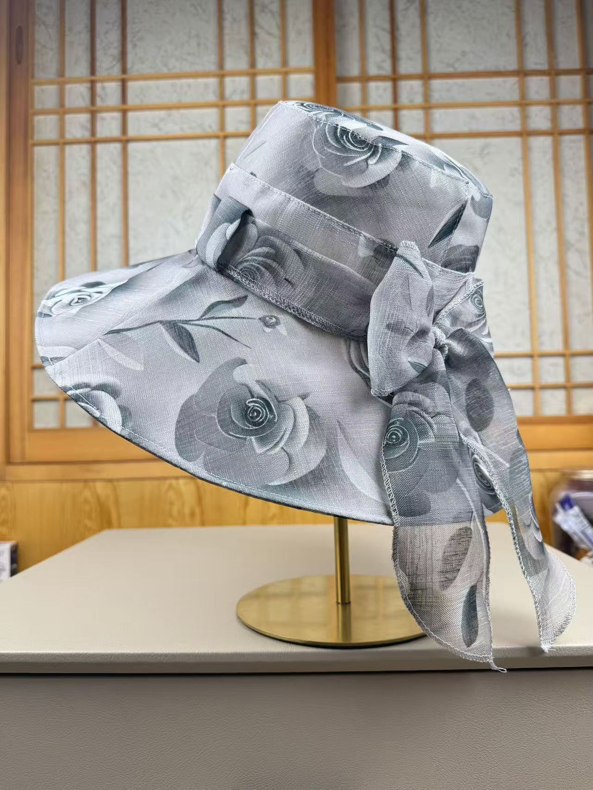 Breiter Rand Floral Sonnenhut Brehn